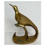 777 - MID CENTURY STUDIO BRONZE SCULPTURE - 13"X 1