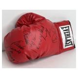 777 - 2008 BOXING HALL OF FAME SIGNED GLOVE - MANY