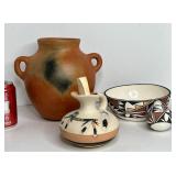 777 - LARGE LOT OF HANDMADE VINTAGE NATIVE AMERICA