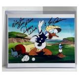 777 - SIGNED DONALD DUCK PICTURE BY TONY ANSELMO -