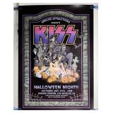 777 - VINTAGE KISS HALLOWEEN CONCERT PROMO POSTER