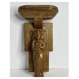 777 - LARGE METAL KING TUT WALL SCONCE LIGHT 16.5"