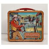777 - VINTAGE 1959 GUNSMOKE METAL LUNCH BOX