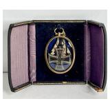 777 - ANTIQUE STERLING SILVER GERMAN IRON CROSS IN