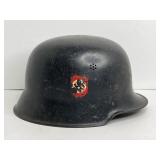 777 - ORIGINAL WW2 GERMAN FIRE POLISE DOUBLE DECAL