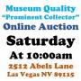 Sat.@10am - Museum Quality Prominent Collector Auction 11/1