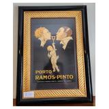 K - PORTO RAMOS-PINTO ART FRAMED 30X22" (R14)