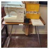 K - DELUXE EURO-PRO PORTABLE SEWING MACHINE