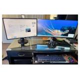 K - PC, MONITORS, KEYBOARD, MOUSE, HEADPHONES (O1)