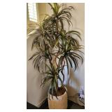 K - FAUX TREE IN PLANTER POT 72"T (L17)