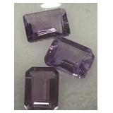 3.81CT AMETHYST GEMSTONES