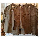 K - LOT OF 3 MILITARY STYLE FIELD JACKETS (M21)