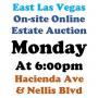 Mon.@6pm - Hacienda & Nellis Estate Online Auction 10/20