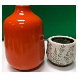 43 - NEW WMC CERAMIC VASE & PLANTER POT (L317)