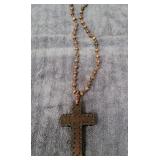 11 - CROSS PENDANT NECKLACE (W128)