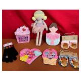 43 - NEW WMC BALLERINA DOLL, LITTLE GIRL GLOVES