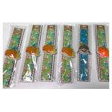43 - NEW WMC LOT OF 6 SLAP BRACELETS (A304)