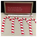 43 - NEW WMC 6 PIECES CHRISTMAS WALL DECOR (G161)