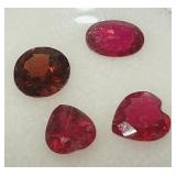 2.82CT RUBY GEMSTONES