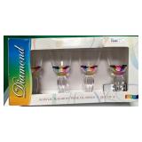 43 - NEW WMC DIAMOND ACRYLIC STEMWARE SET (L201)