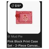 43 - NEW WMC MUDPIE ZIP BAG SETS (N128)