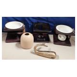 43 - NEW WMC WAX MELT WARMERS, STAND, VASE (J84)