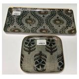 43 - NEW WMC LOT OF 2 INDABA TRAYS (A45)
