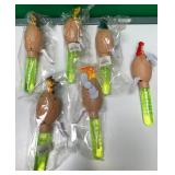 43 - NEW WMC LOT OF DINO BUBBLE FANS (A254)
