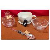 43 - NEW WMC TAG COFFEE CUP, BOWL, VASE (N138)