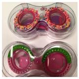 43 - NEW WMC 2 PAIR KIDS SWIM GOGGLES (A274)