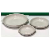 43 - NEW WMC SET OF 3 CASSEROLE DISHES (A29)