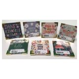 43 - NEW WMC LOT OF 7 COASTERS (A128)