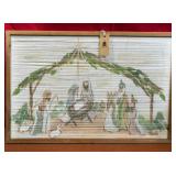 43 - NEW WMC CHRISTMAS FRAMED ART 23X16" (N302)