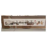 Q - ROBERT MARBLE LTD ED LITHO FRAMED W/ COA (L44)