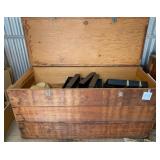 Q - WOODEN PACKING / STORAGE CRATE (Y10)