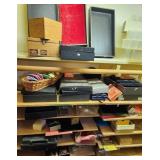 Q - MIXED LOT OFFICE/SHIPPING ORGANIZERS, BOXES