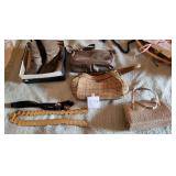 Q - LOT OF PURSES & FASHION BELTS (I27)