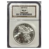 S - 1881 MS64 MORGAN SILVER DOLLAR (S1)