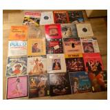 Q - MIXED LOT OF VINYL RECORDS (K44)