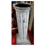 Q - FLUTED COLUMN / PEDESTAL 30"T (I61)