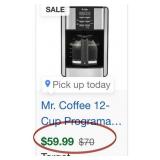 Q - COFFEE MAKERS, TOASTER, IRON CASSEROLE DISH