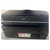 R - VHS / DVD PLAYER, HOME THEATER AV RECEIVER (L9