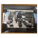 R - WRIGLEY FIELD 1915 PHOTO FRAMED 17X21" (L14)
