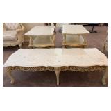 R - FORMAL LIVING ROOM SIDE TABLES & COFFEE TABLE