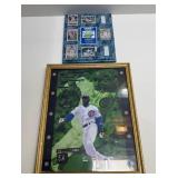 R - 2 PIECES BASEBALL WALL DECOR (L48)