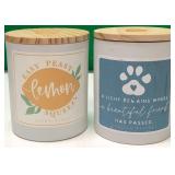 43 - NEW WMC LOT OF 2 CANDLES (D61)