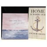 43 - NEW WMC 2 PIECES WALL DECOR (G153)