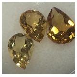 3.86CT CITRINE GEMSTONES