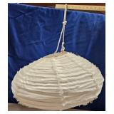 43 - NEW WMC LINA LINEN LAMPSHADE S. CHAMBRAY