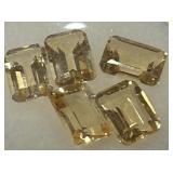 4.55CT CITRINE GEMSTONES